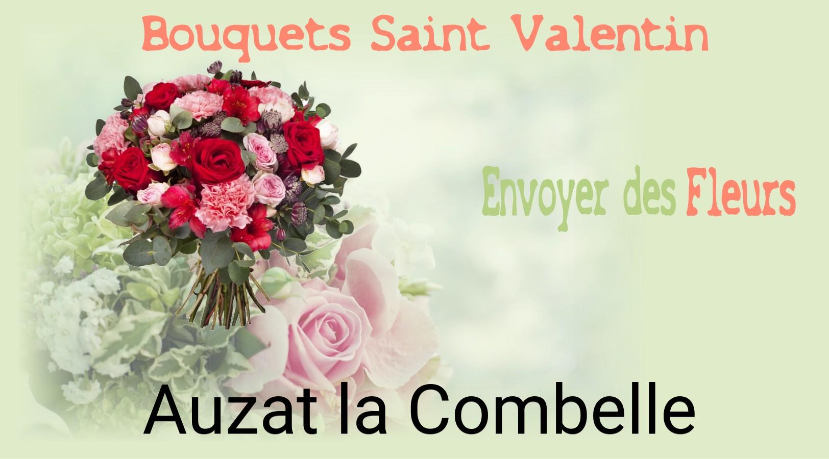 Roses de Saint-Valentin livrées à Auzat-la-Combelle